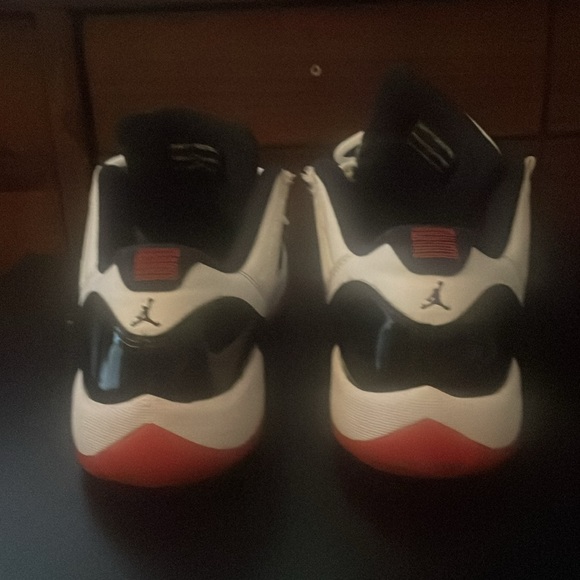 They are Jordan’s size 7y black an white with red bottoms. - Picture 3 of 3